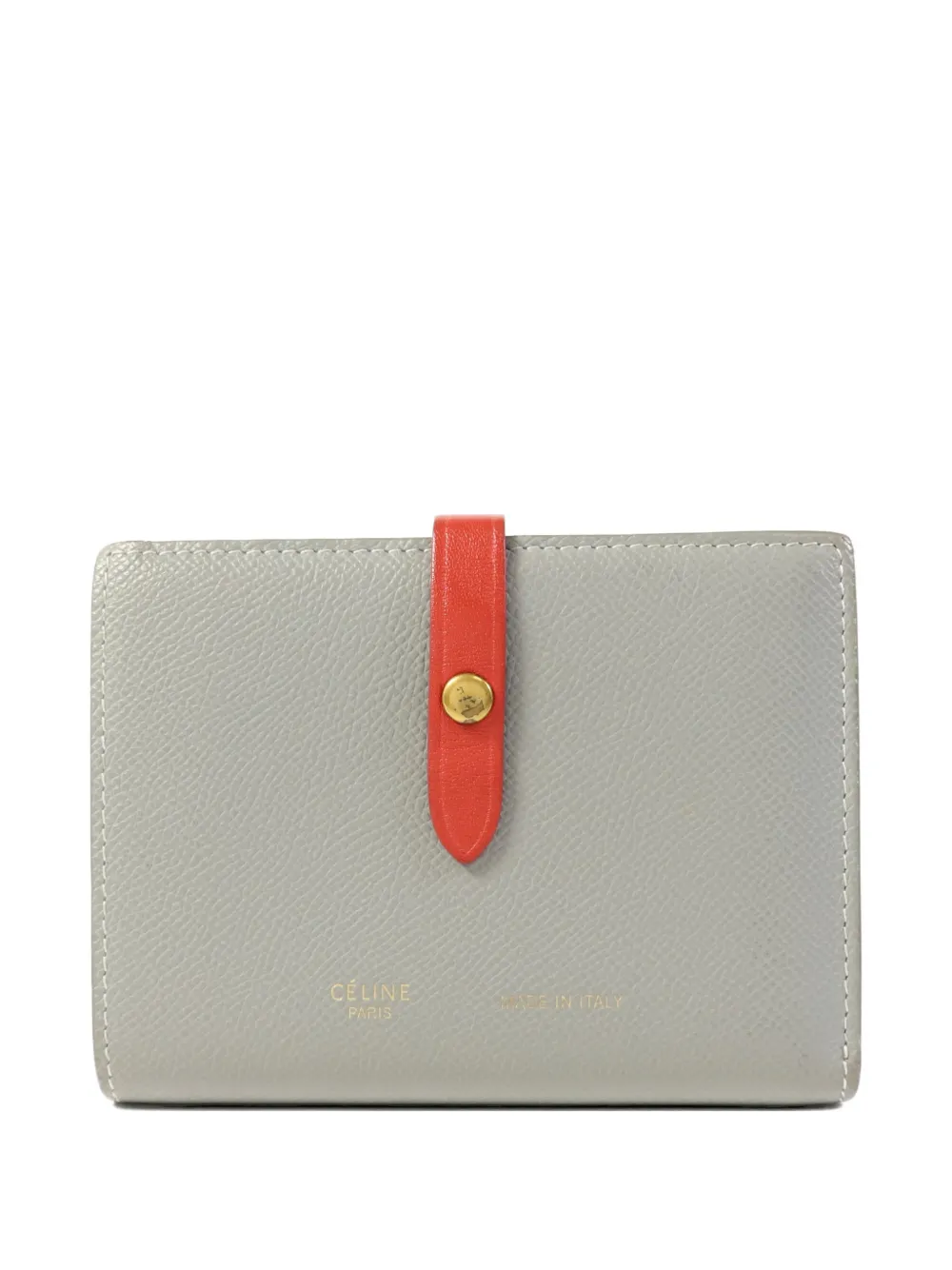 Celine Pre-Owned Strap leather wallet - Grigio