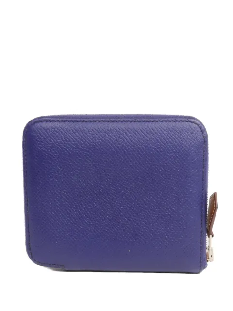 Hermès Pre-Owned Epsom Silk'In Compact leather wallet