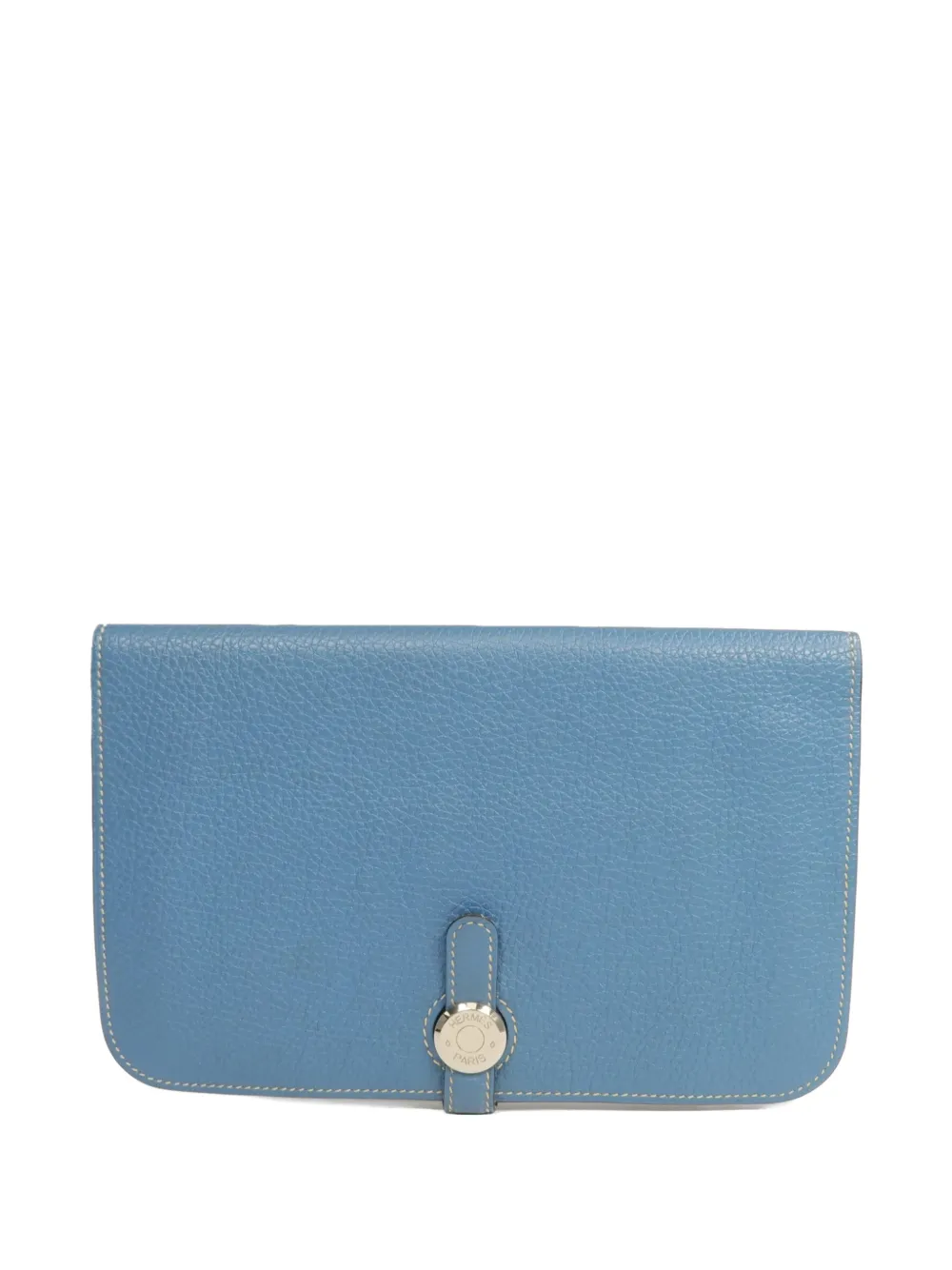 Hermès Pre-Owned 2013 Hermès Dogon GM long wallet - Blu