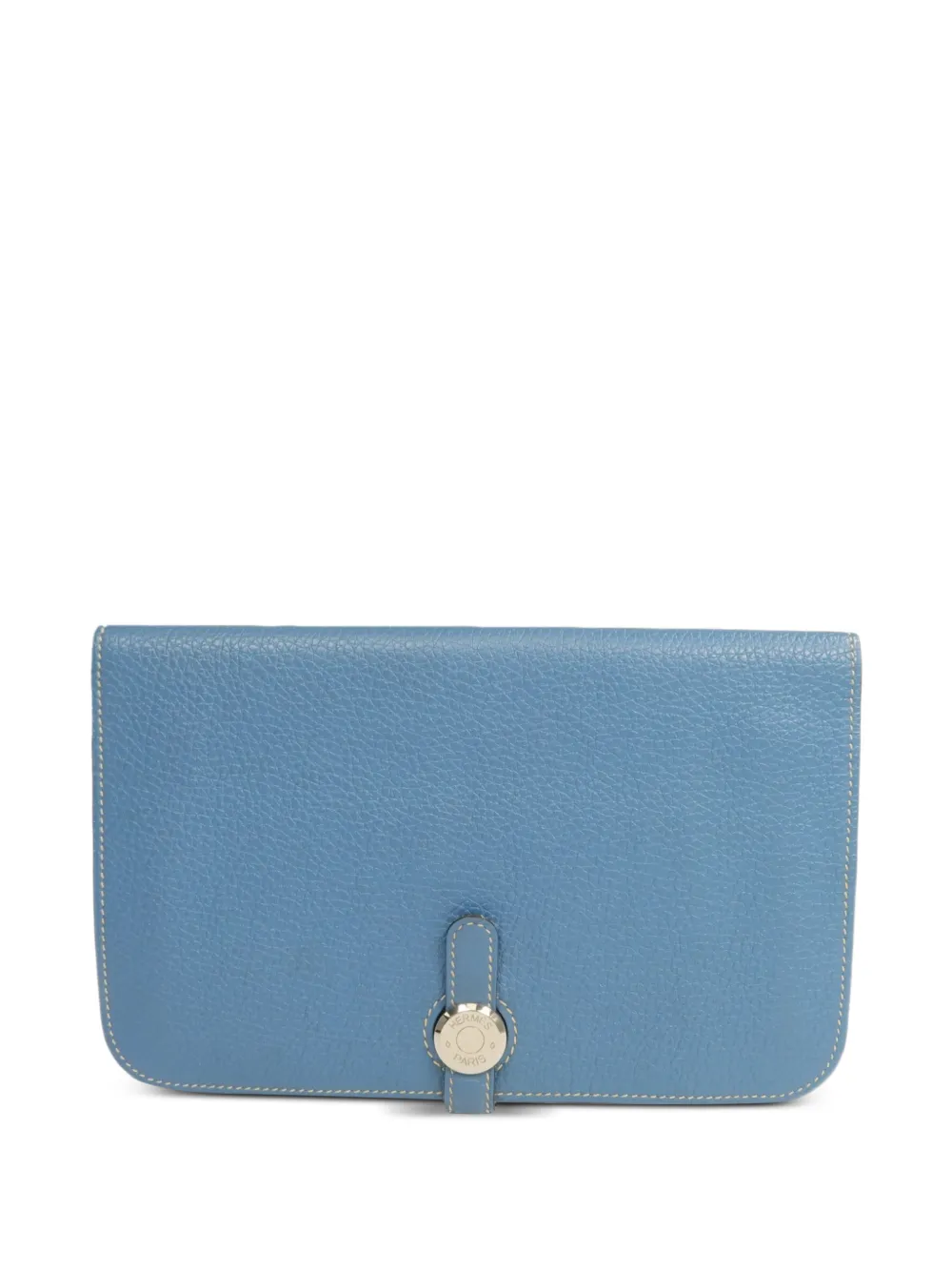 Hermès Pre-Owned 2013 Hermès Dogon GM long wallet - Blu
