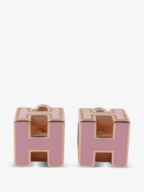 Hermès Pre-Owned  d'H earrings
