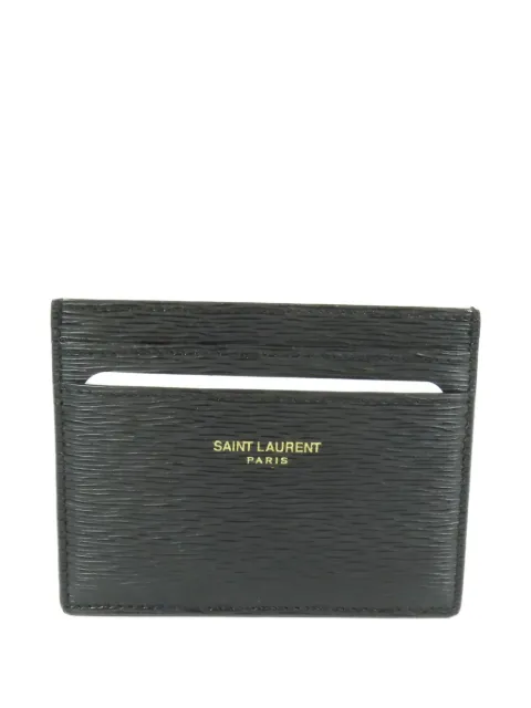 Saint Laurent Pre-Owned Kartenetui mit Logo-Detail