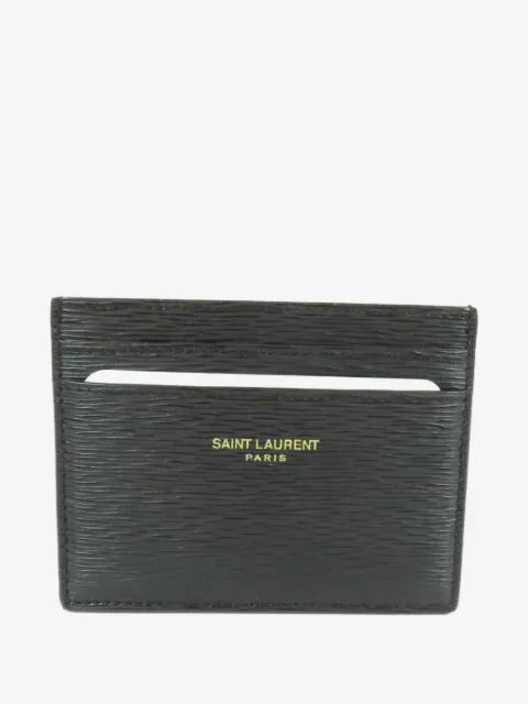 Saint Laurent Pre-Owned tarjetero con detalle del logo