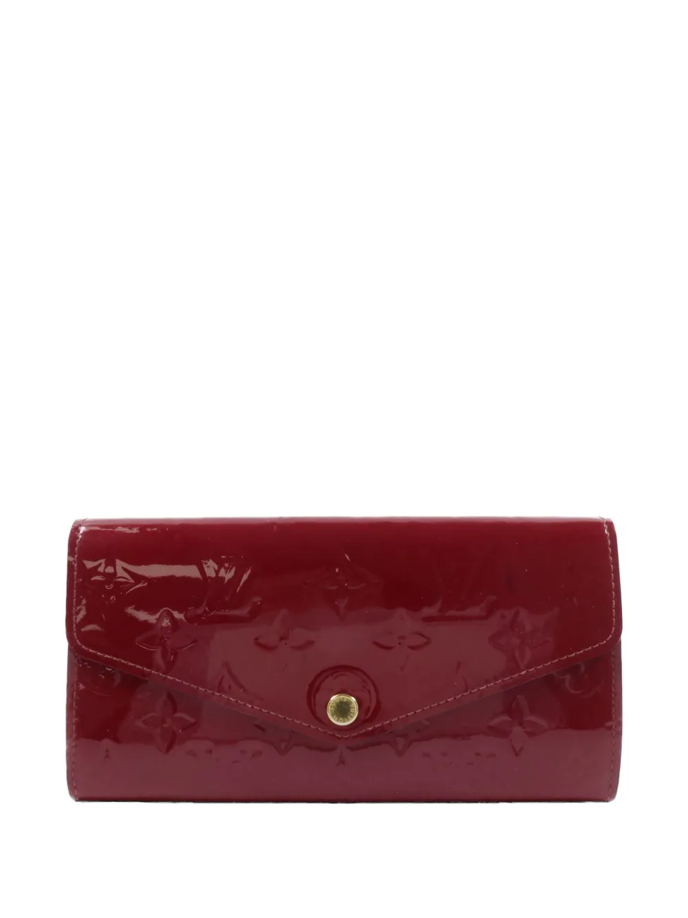 Louis Vuitton Pre-Owned Monogram Vernis wallet - Rosso
