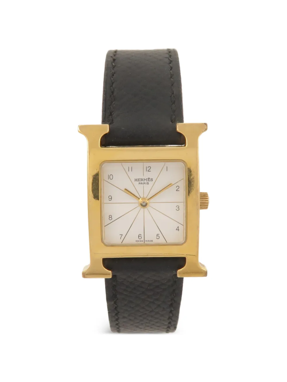 Hermès Pre-Owned Heure H 21mm watch - Bianco