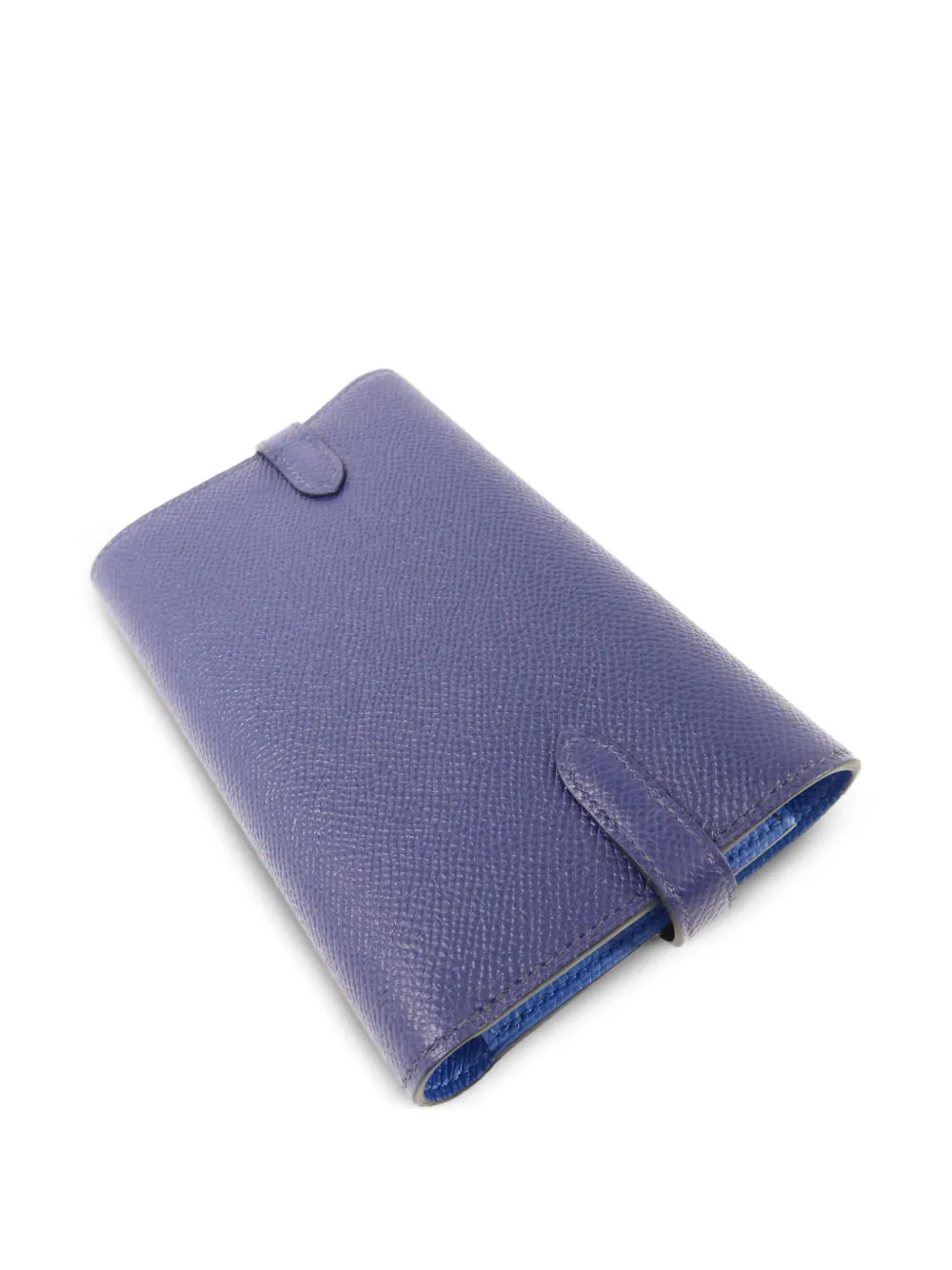 Hermès Pre-owned Kelly Leather Wallet in Blue, view 4
