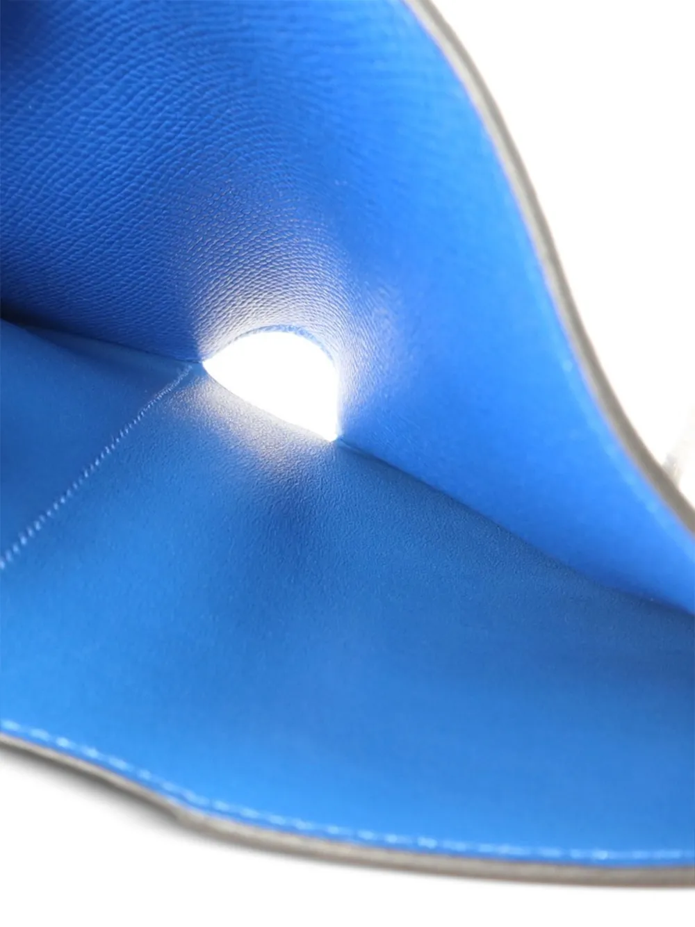 Hermès Pre-owned Kelly Leather Wallet in Blue, view 5