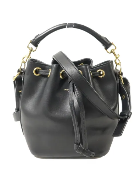 Saint Laurent Pre-Owned small Emmanuelle drawstring bucket bag