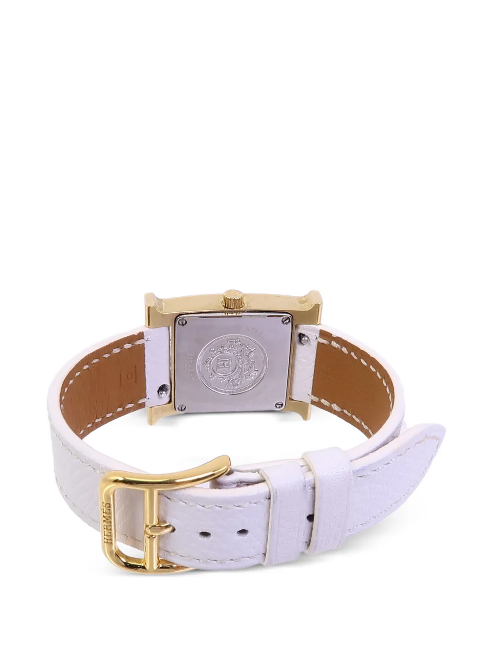 Hermès Pre-owned H 21mm Watch in White, view 4