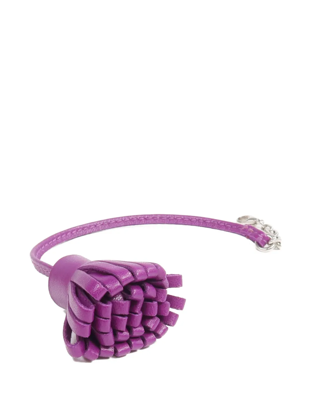 Hermès Pre-owned Milo Leather Tassel Page Marker in Purple, view 4