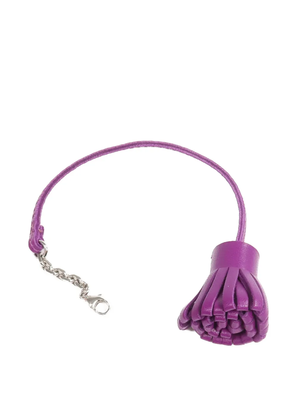 Hermès Pre-owned Milo Leather Tassel Page Marker in Purple, view 3