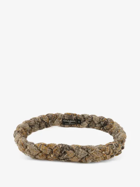 CHANEL Pre-Owned braided-design hair accessory