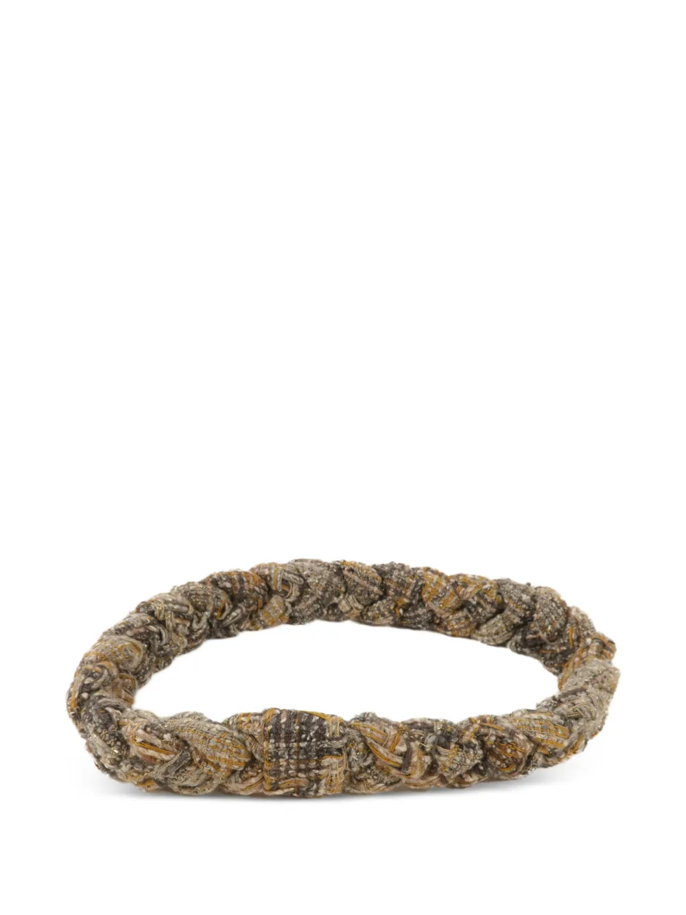 Chanel Pre-owned Braided-design Hair Accessory in Grey, view 2