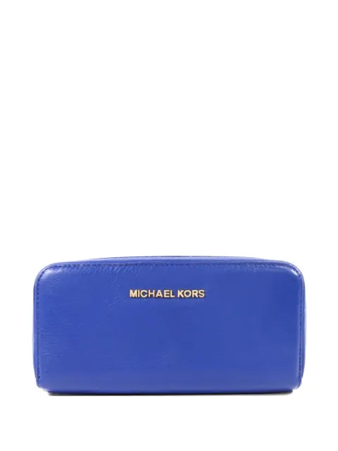 Michael Kors Vintage zip-around leather wallet
