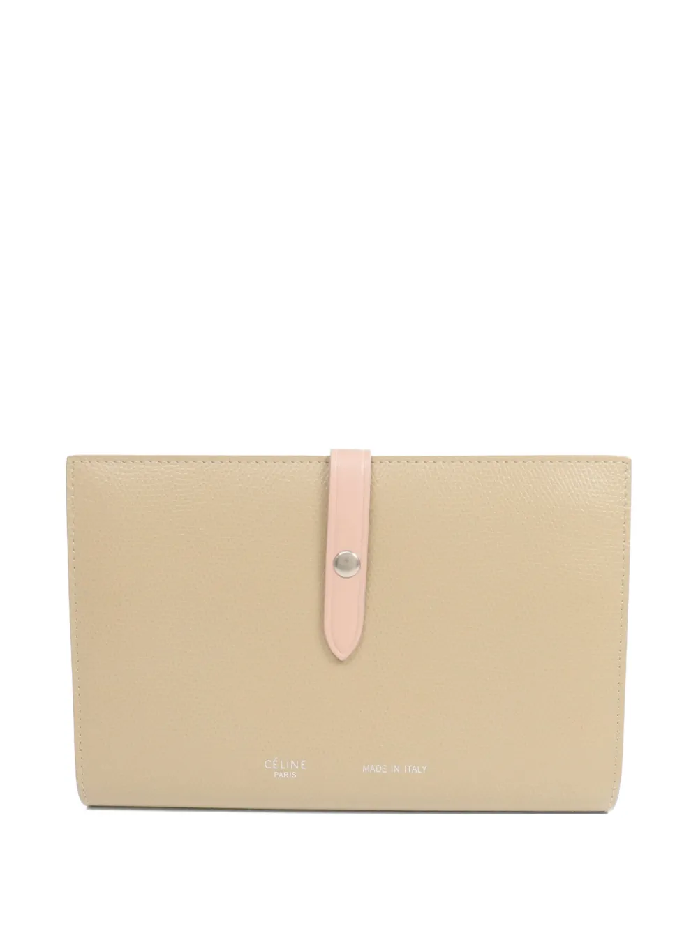Celine Pre-Owned leather touch-strap wallet - Toni neutri