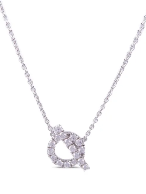 Hermès Pre-Owned Finesse diamond necklace