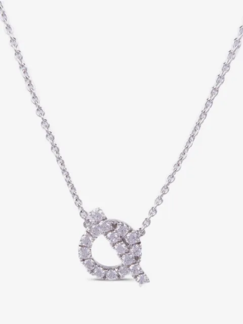 Hermès Pre-Owned Finesse diamond necklace