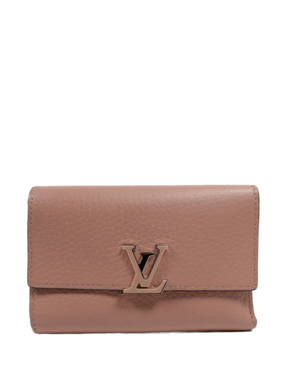Louis Vuitton Pre-Owned Taurillon Capucines Compact wallet - Rosa