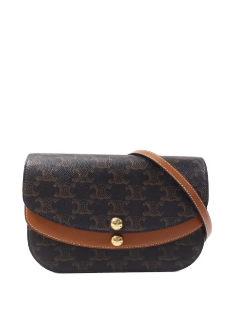 Celine Pre-Owned monogram-pattern shoulder bag