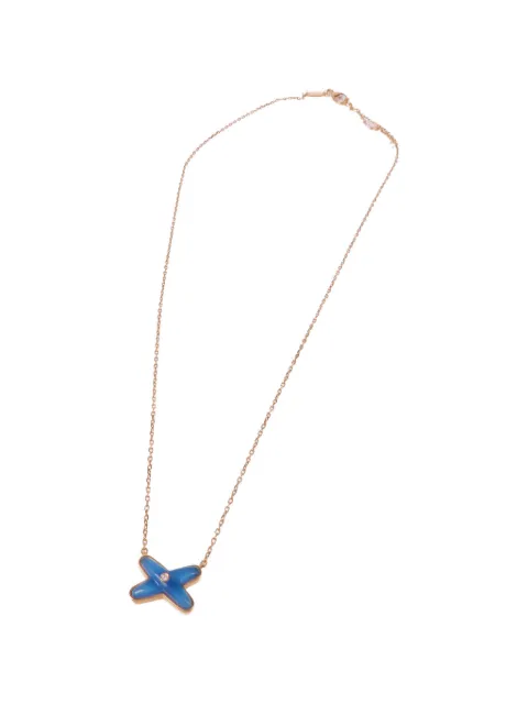 Chaumet Jeux de Liens turquoise and diamond necklace