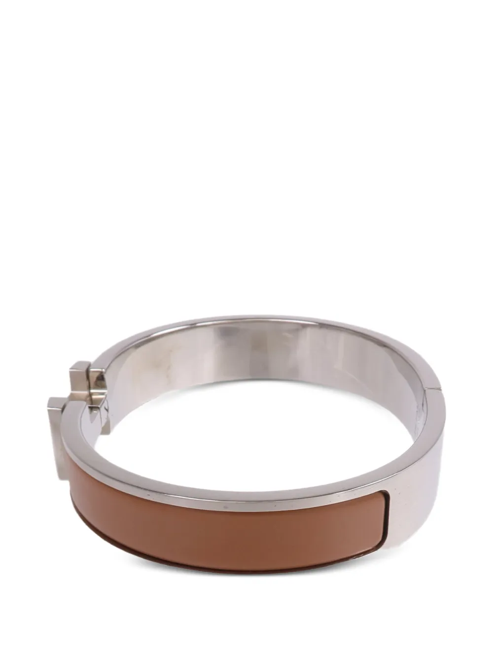 Hermès Pre-owned Clic HH Bracelet in Silver, view 3