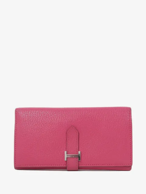 Hermès Pre-Owned Bearn leather wallet