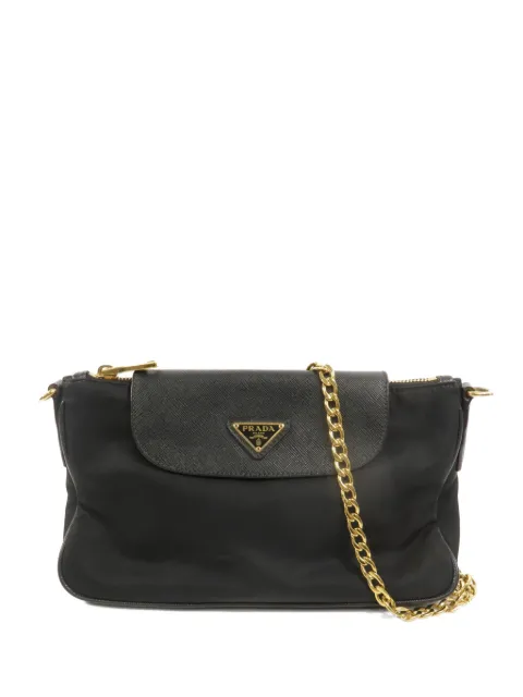 Prada Pre-Owned Saffiano-leather chain shoulder bag