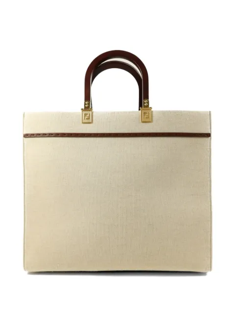 Fendi Pre-Owned Sunshine Schultertasche mit Logo