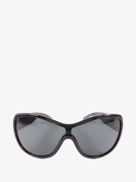 CHANEL Pre-Owned oversized-frame sunglasses