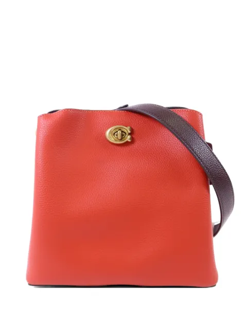 Coach Vintage Willow turn-lock bucket bag