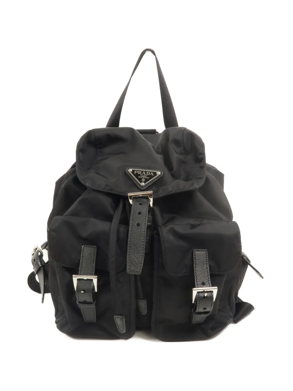 Prada Pre-Owned SHW buckle-fastening backpack - Nero