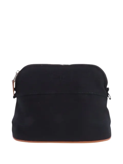 Hermès Pre-Owned Bolide canvas clutch