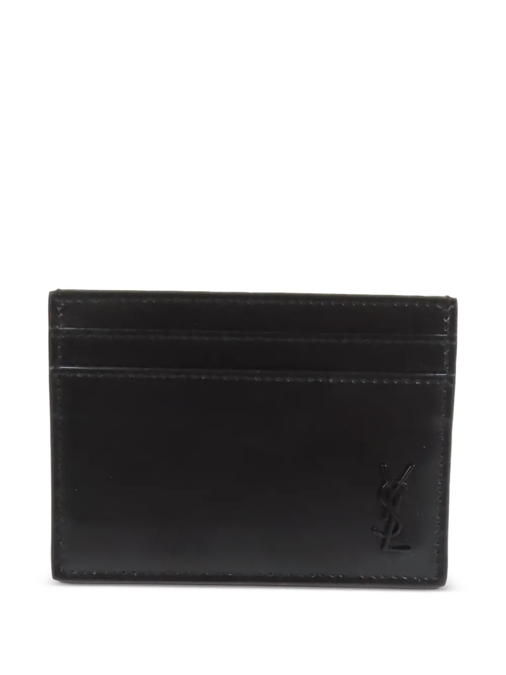 Saint Laurent Pre-Owned Tiny Cassandra card case - Nero