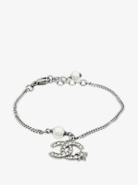 CHANEL Pre-Owned CC Star pearl bracelet