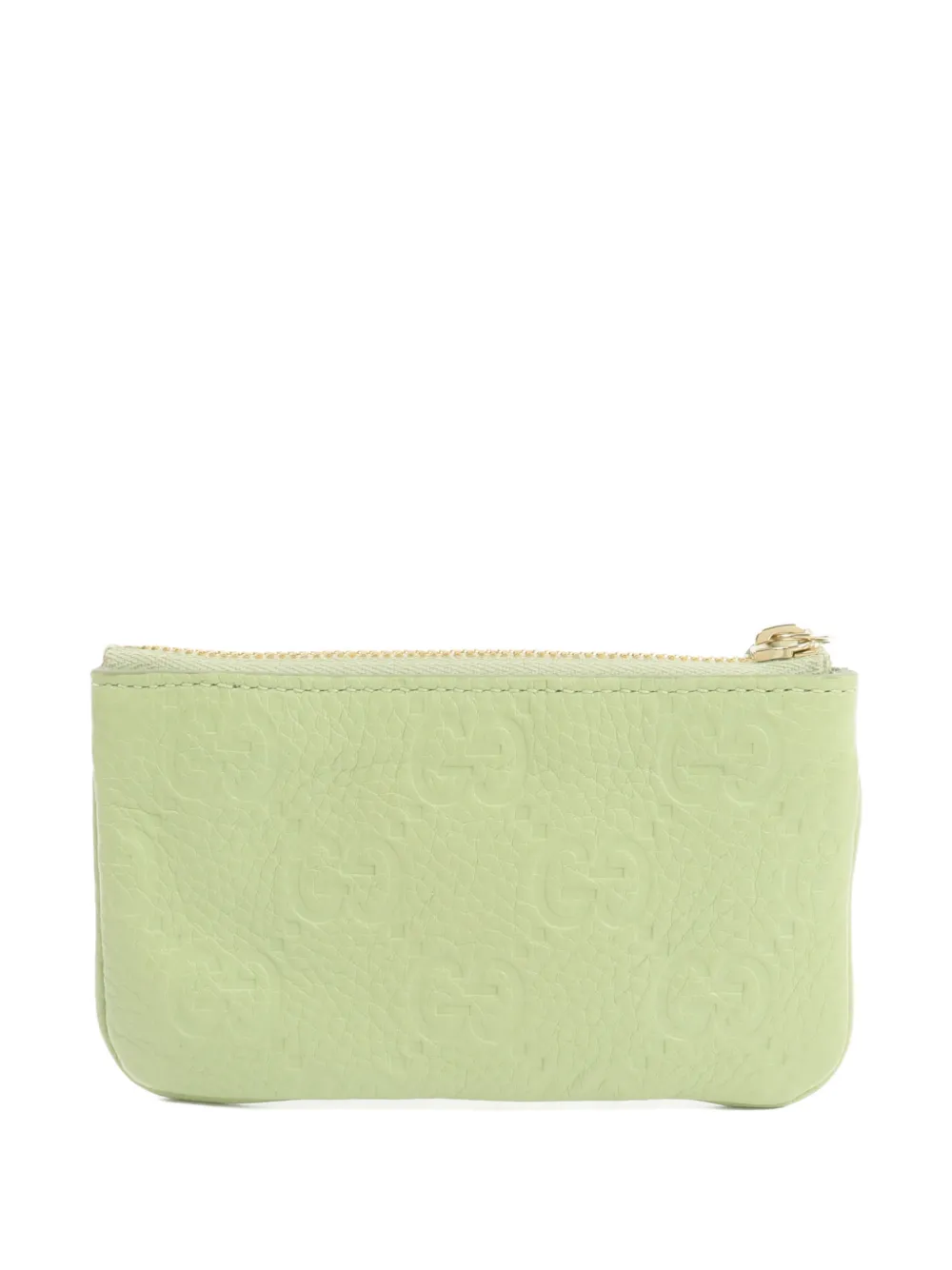 Gucci Pre-owned GG Emblem Wallet in Green, view 2