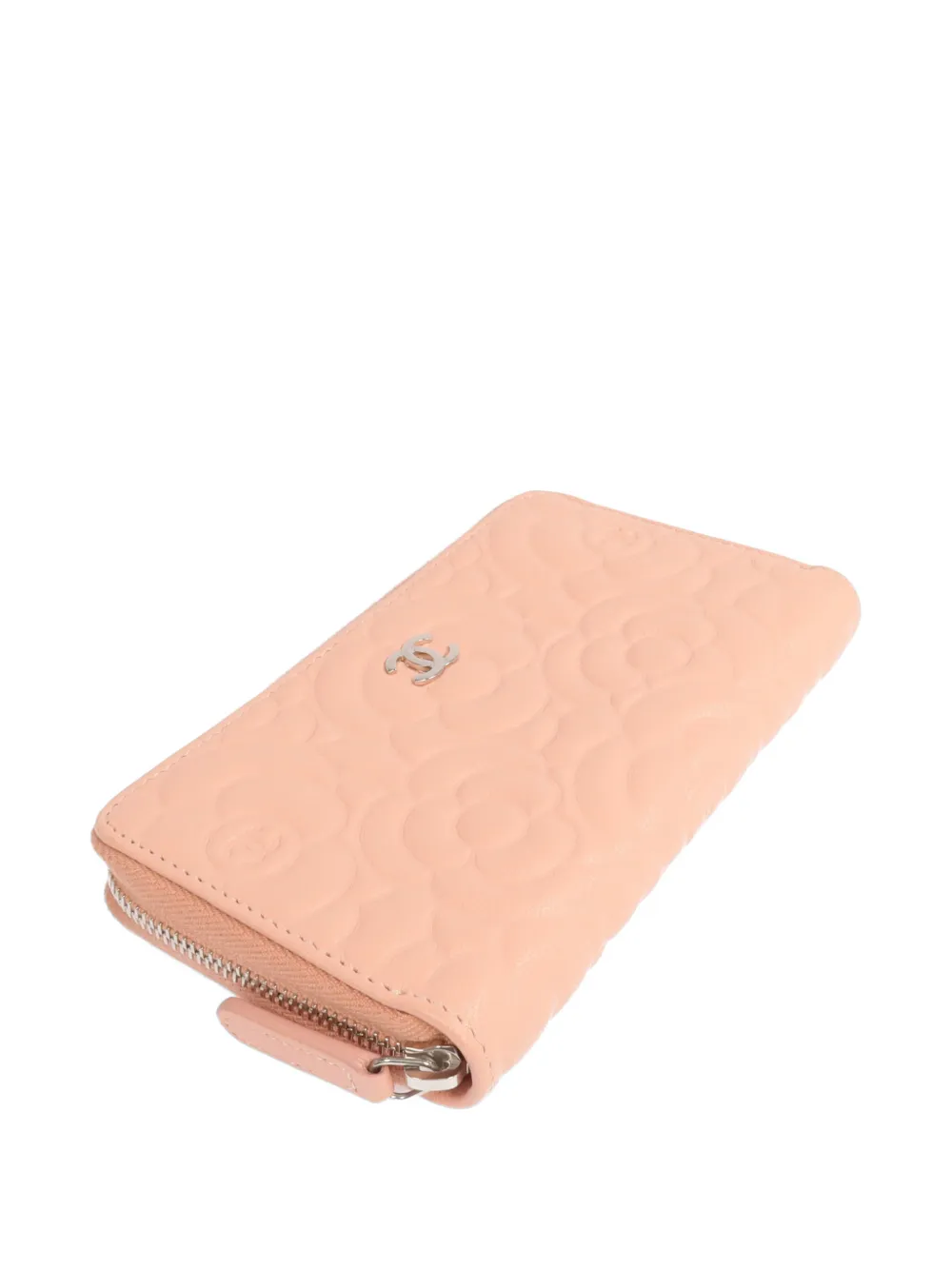CHANEL Pre-Owned カメリア長財布 | ピンク | FARFETCH JP