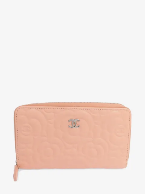 CHANEL Pre-Owned Camellia CC 长款钱包
