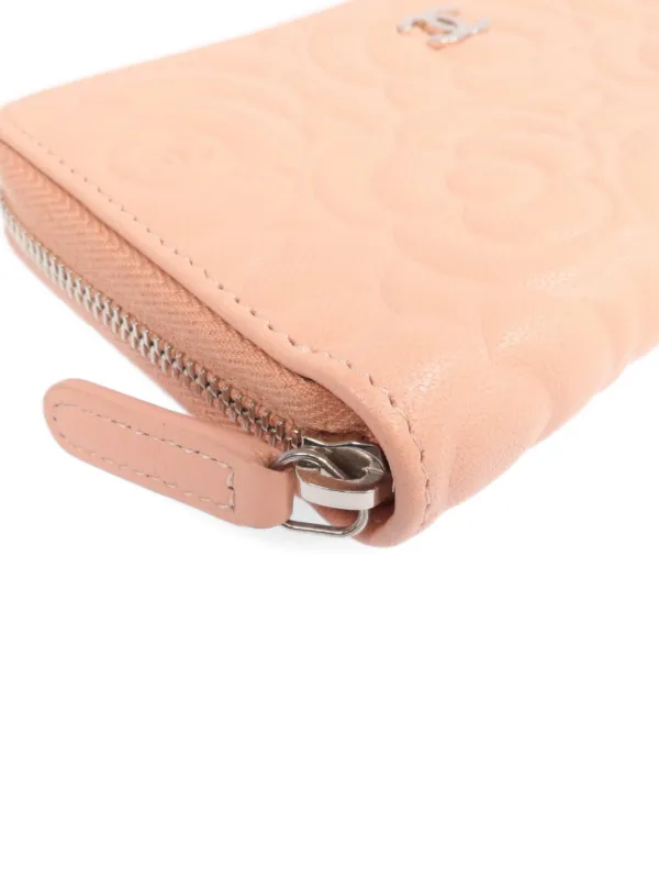 CHANEL Pre-Owned カメリア長財布 | ピンク | FARFETCH JP