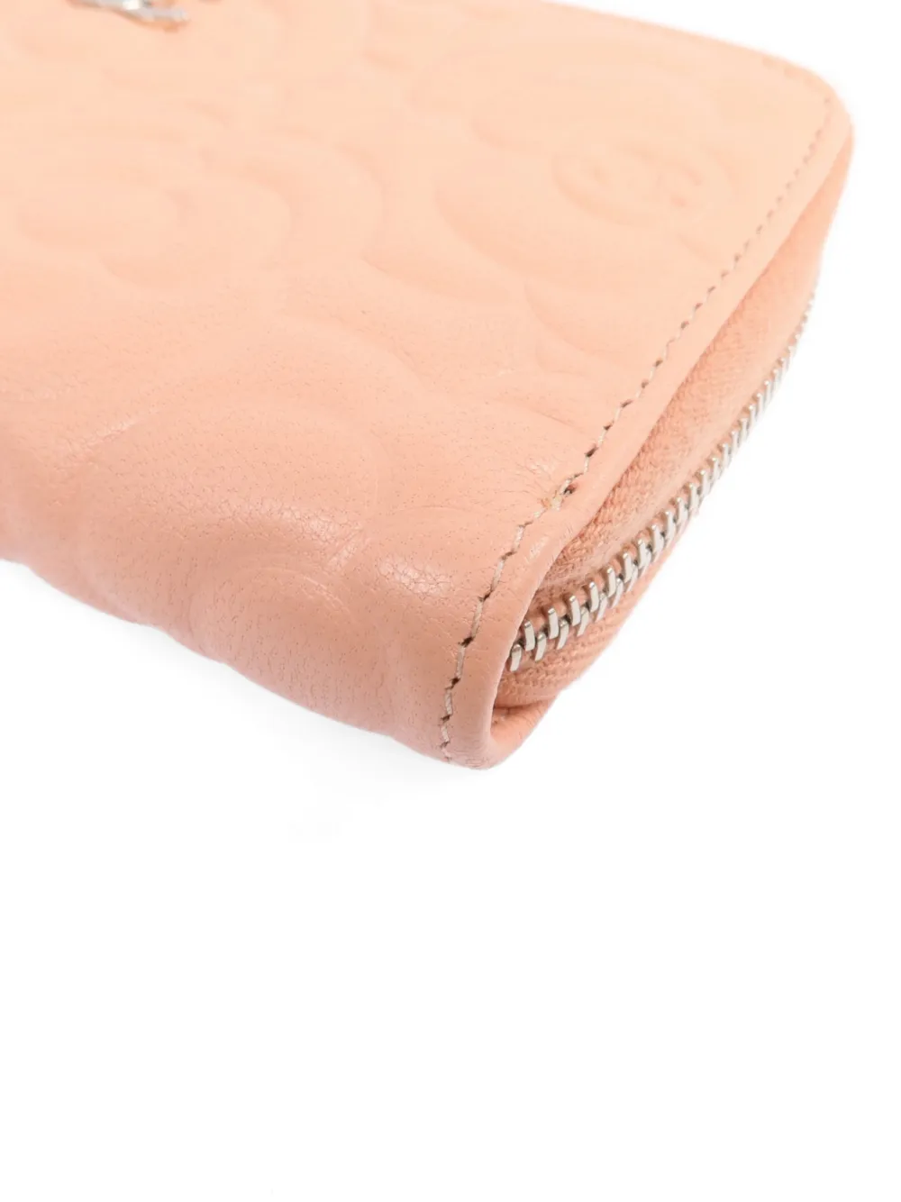 CHANEL Pre-Owned カメリア長財布 | ピンク | FARFETCH JP