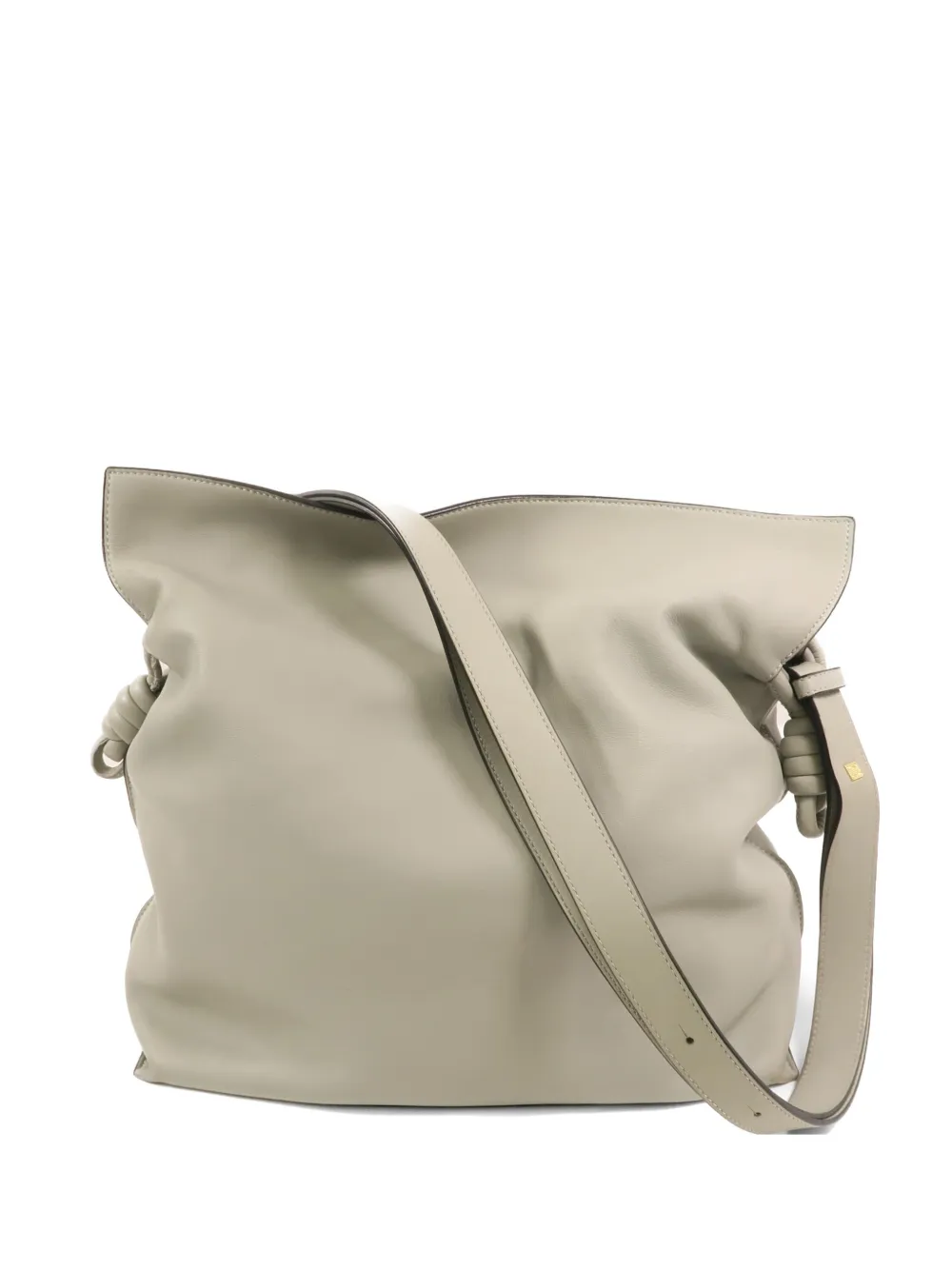Loewe Pre-Owned Flamenco leather shoulder bag - Blu