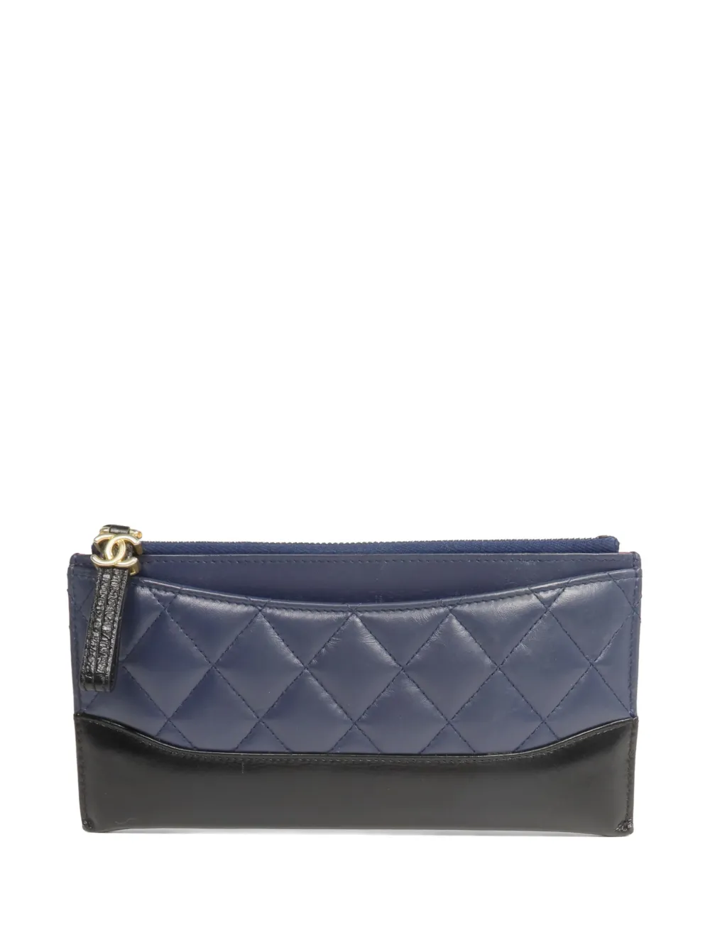 CHANEL Pre-Owned Gabrielle long wallet - Blu