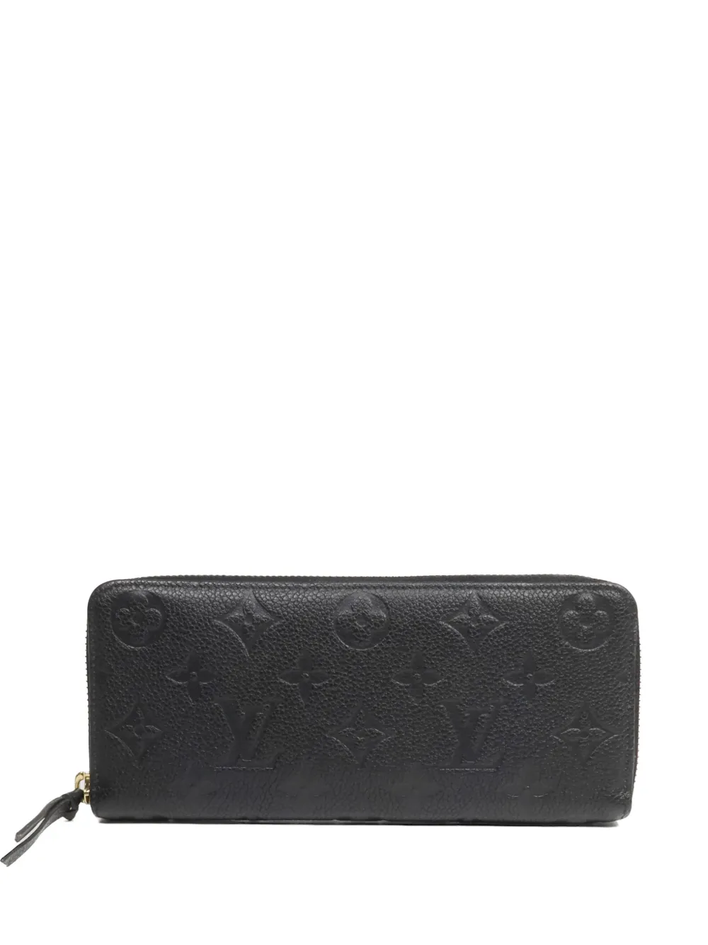 Louis Vuitton Pre-Owned Clemence Monogram-pattern wallet - Nero