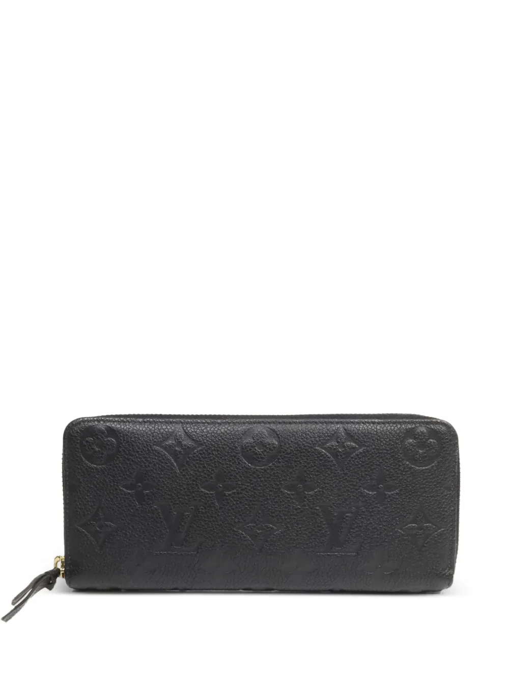 Louis Vuitton Pre-Owned Clemence Monogram-pattern wallet - Nero