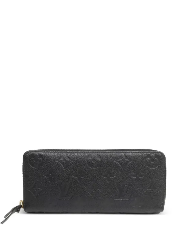 Louis Vuitton Pre-Owned クレマンス モノグラム財布 | ブラック
