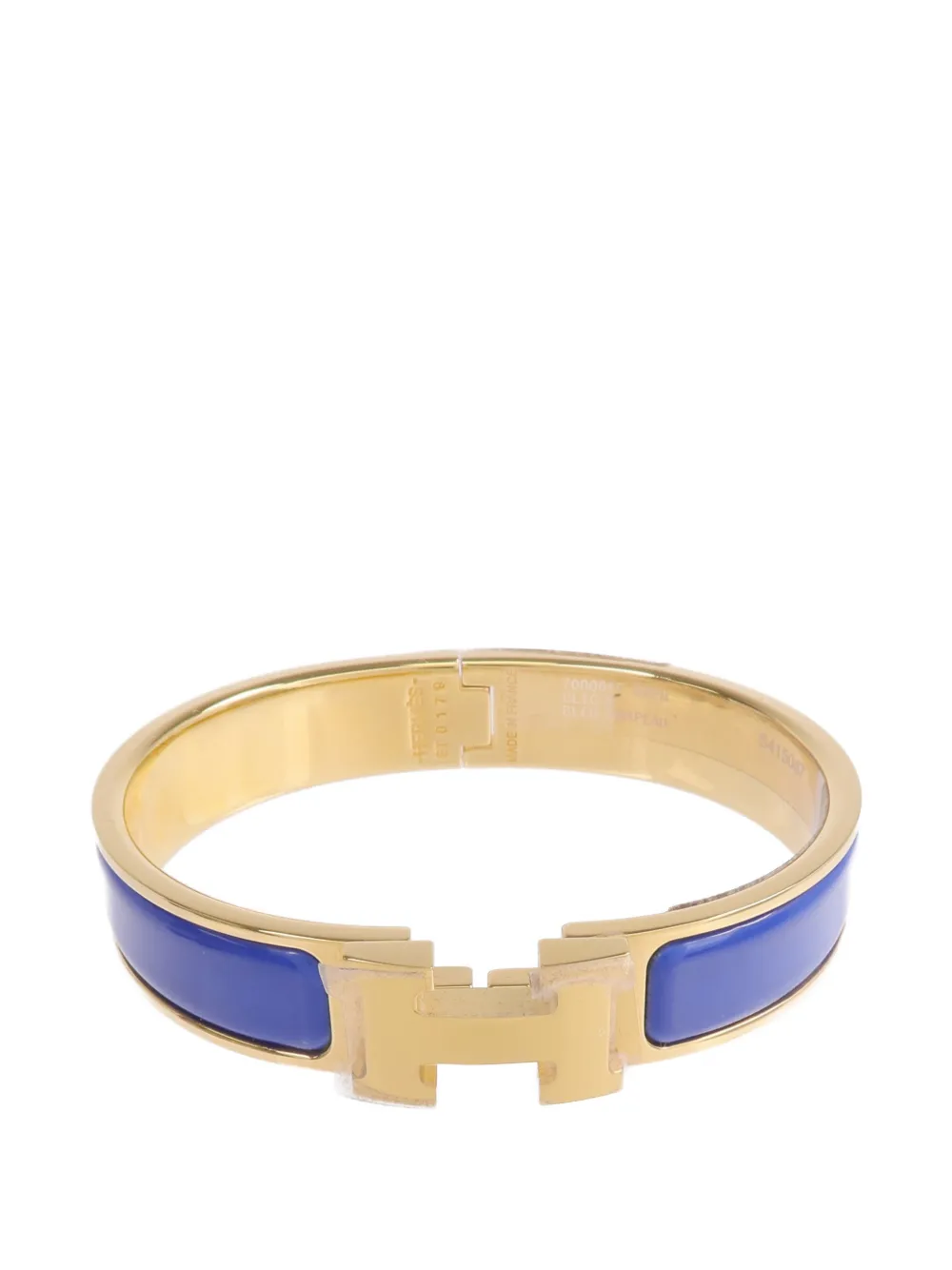 Hermès Pre-Owned Clic H enamel bracelet - Gold