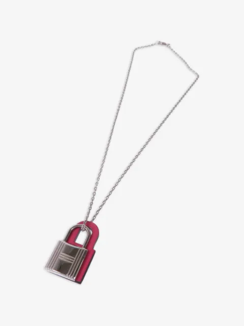 Hermès Pre-Owned O'Kelly leather necklace