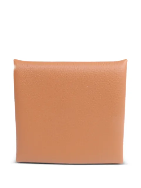 Hermès Pre-Owned 2023 Bastia leather coin purse