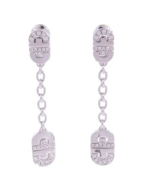 Bvlgari Pre-Owned Parentesi Pop diamond earrings