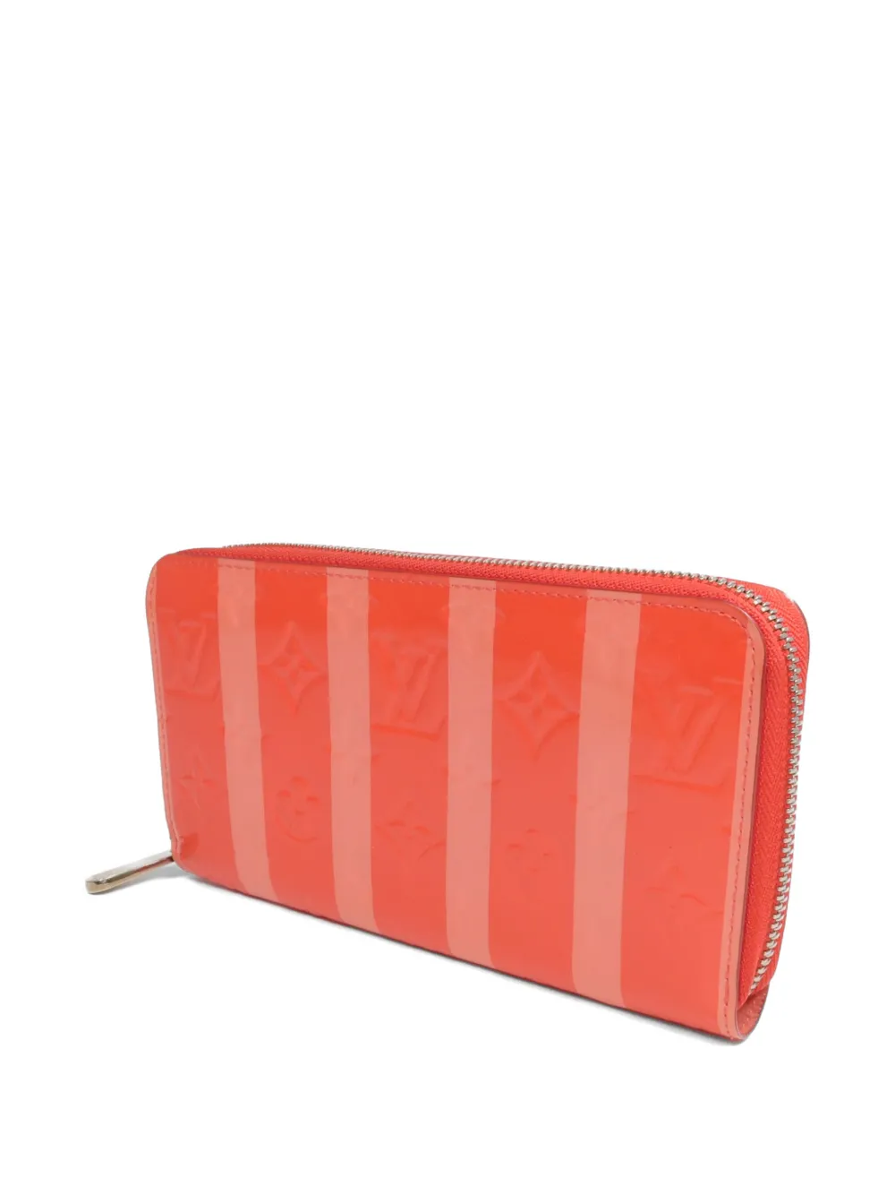 Louis Vuitton Pre-owned Poppy Rayures Wallet in Red, view 3