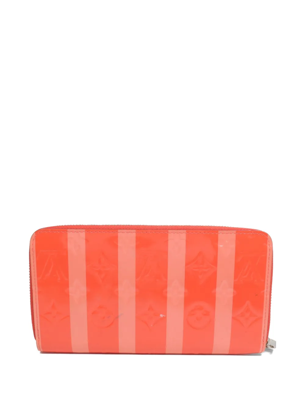 Louis Vuitton Pre-owned Poppy Rayures Wallet in Red, view 2